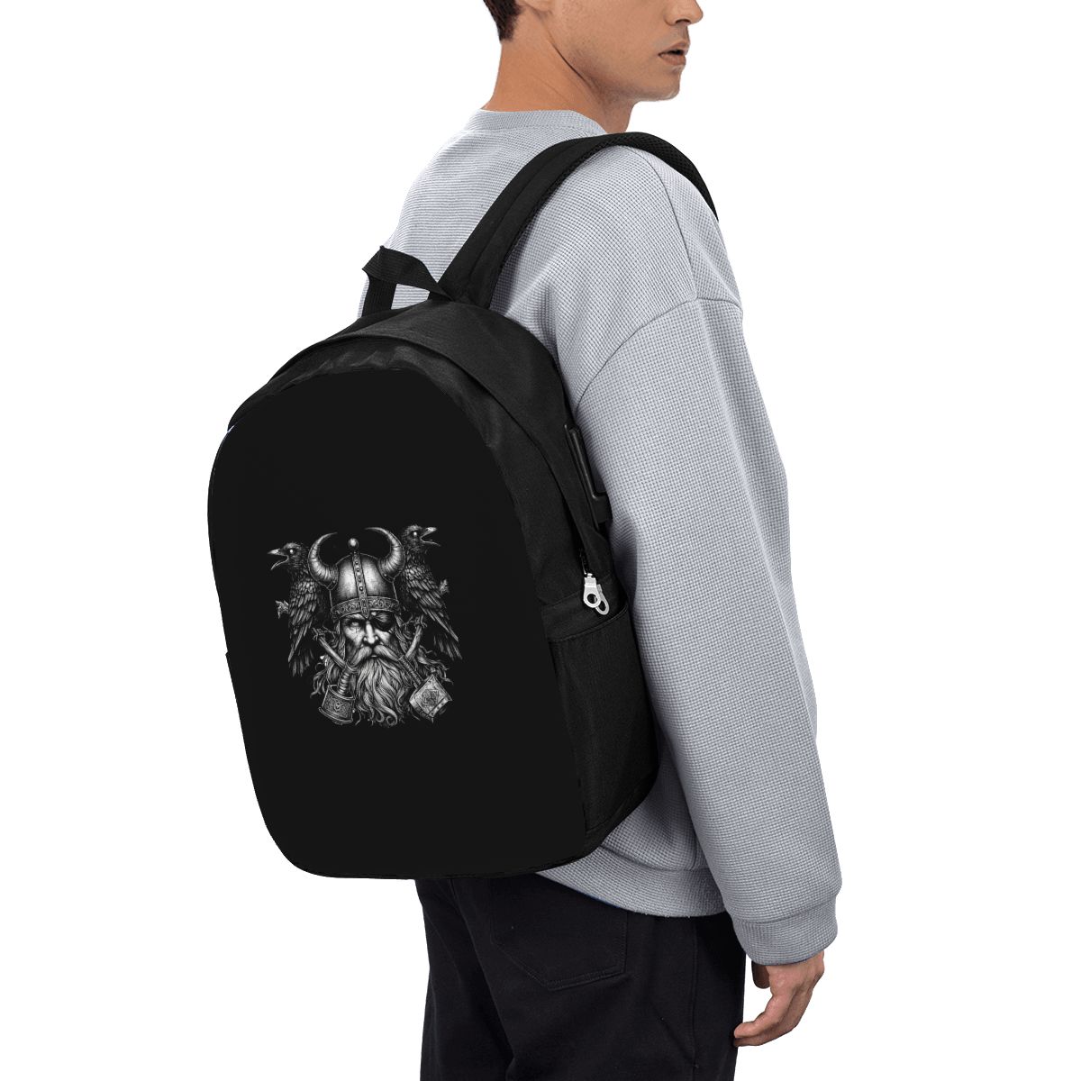 Laptop Bag - Mochila con diseño de runas de