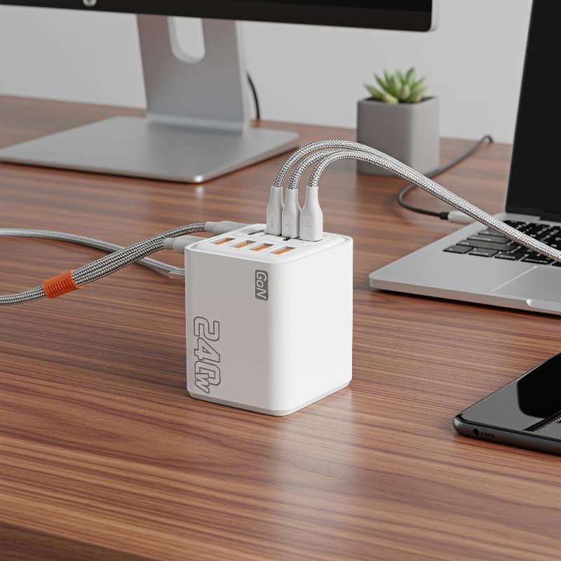 Laptop Charger - Cargador USB C GaN de 240W,