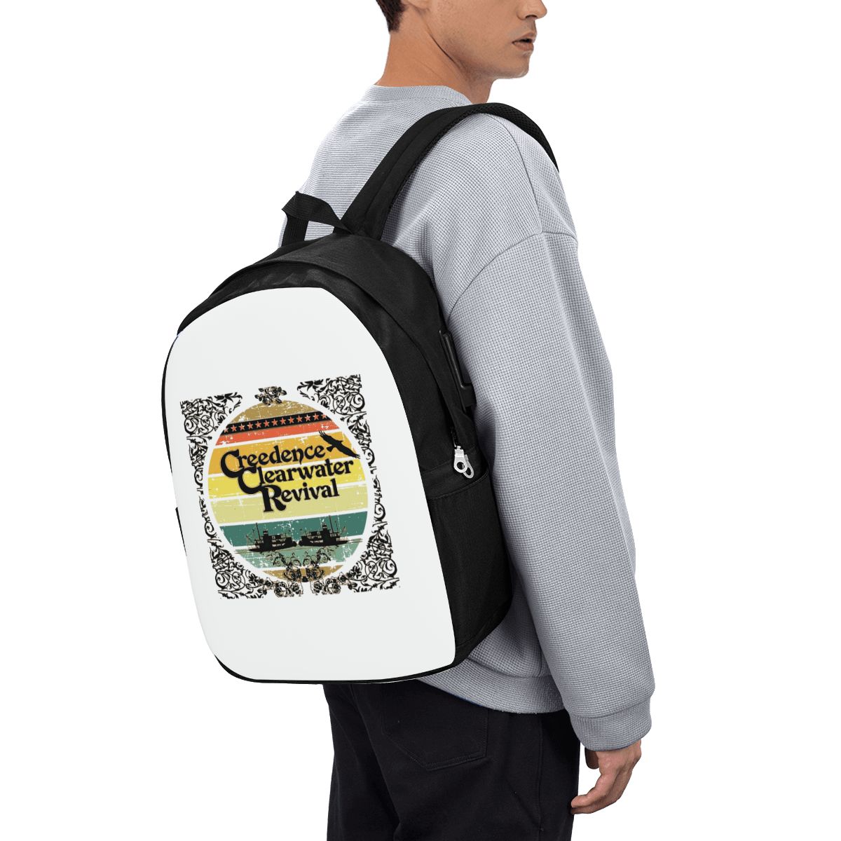 Laptop Bag - Mochila Creedence Clearwater Revival Riverboats, bolsa
