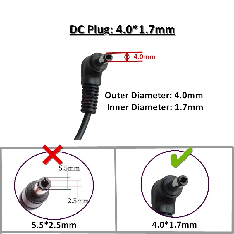 Cargador/adaptador de CA genui - Laptop Charger reseña y precio