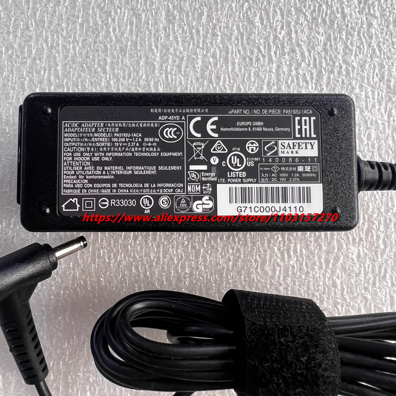 Cargador/adaptador de CA genui - Laptop Charger reseña y precio
