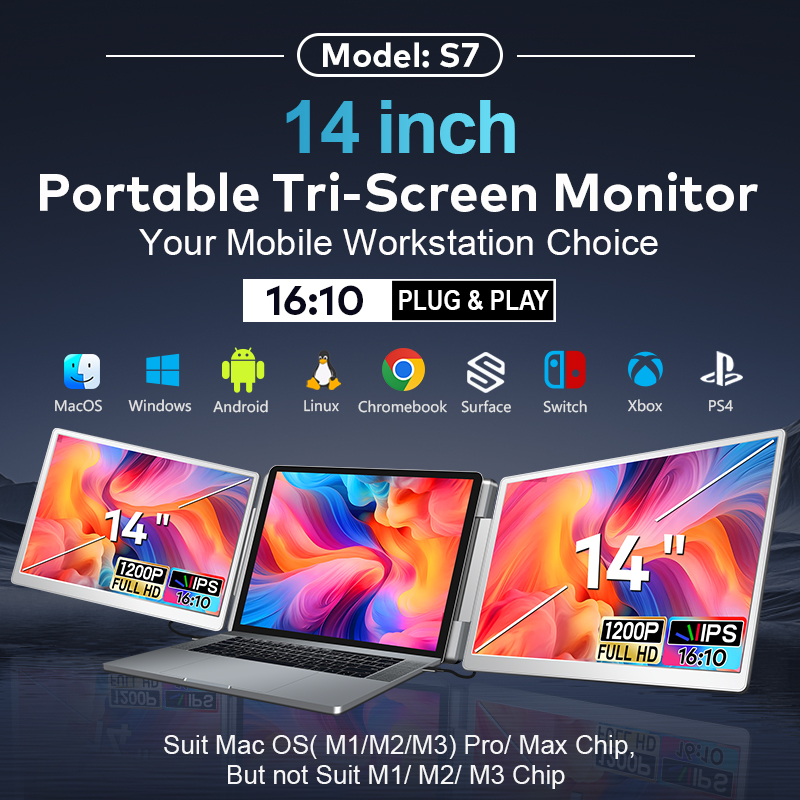 Monitor LCD portátil con panta - Laptop Stand reseña y precio