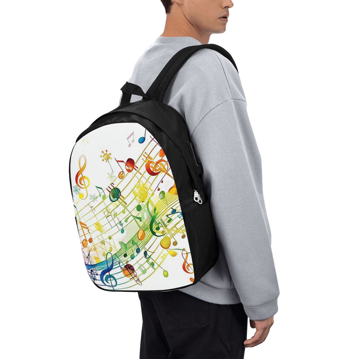 Mochila con diseño de teclas d - Laptop Bag reseña y precio